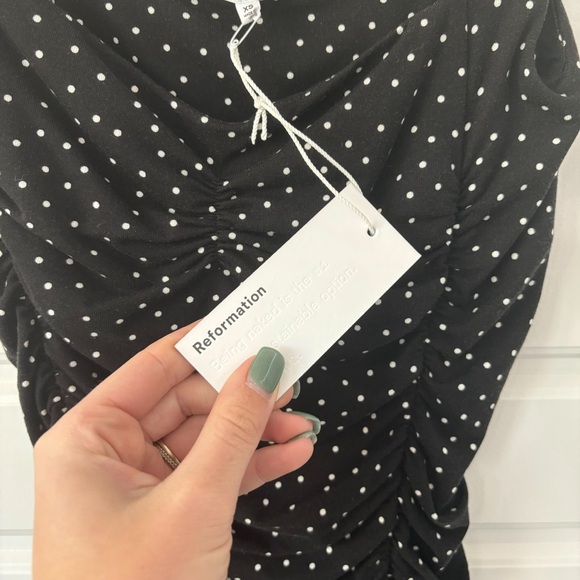 NEW Reformation Suvi Knit Dress in Selene - Picture 7 of 8